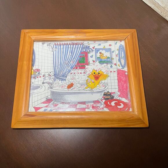 Vintage Suzy Spafford print and frame‎ -1980's - Picture 2 of 6